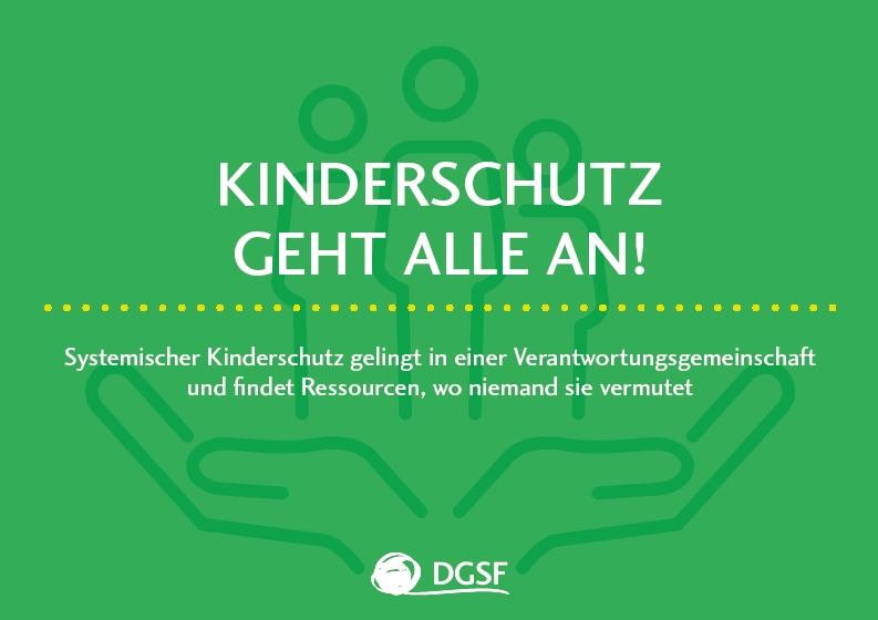 Postkarte grün