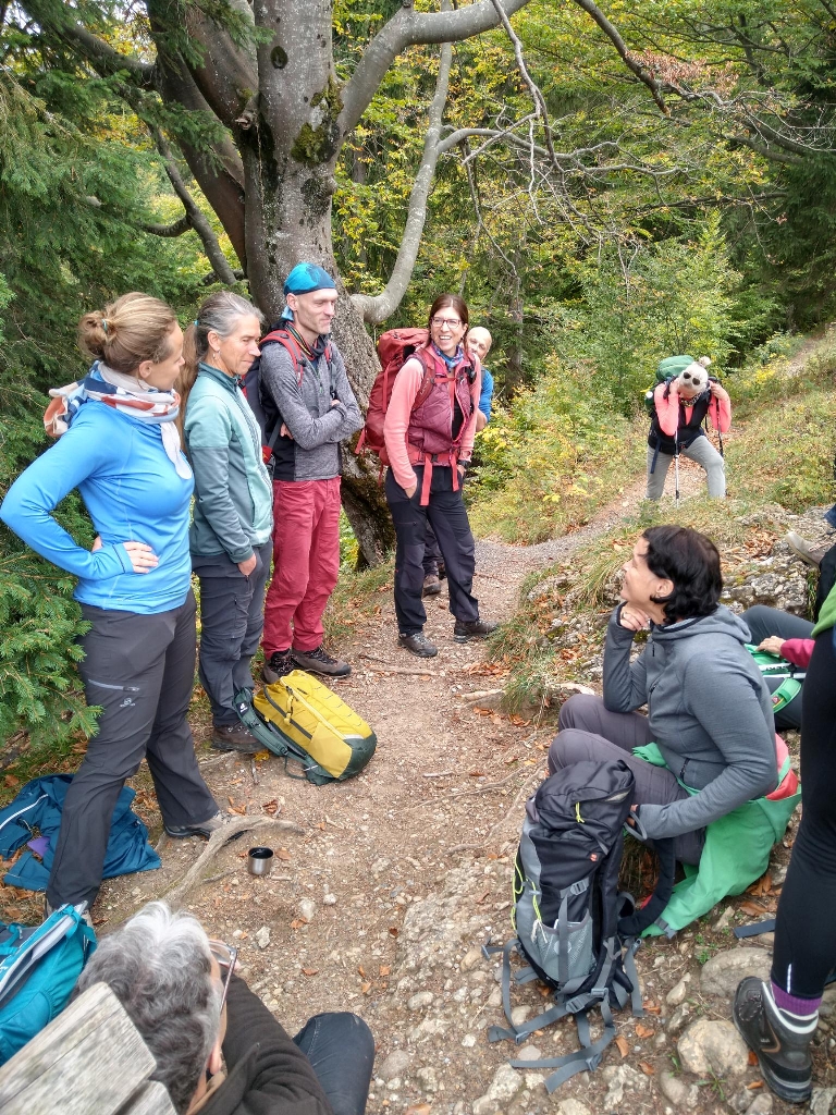 Die Regionalgruppe Bodensee traf sich in freier Natur zum Wandern